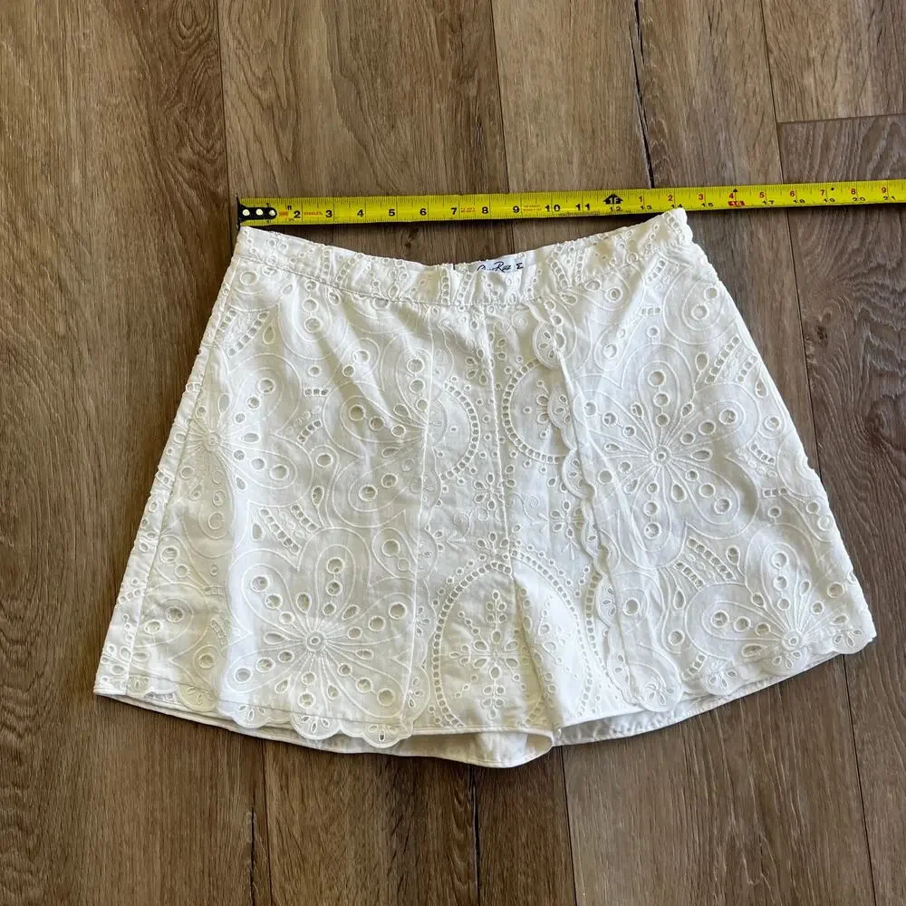 CHARO RUIZ Women's Alida Short Size M In White - Picture 6 of 10
